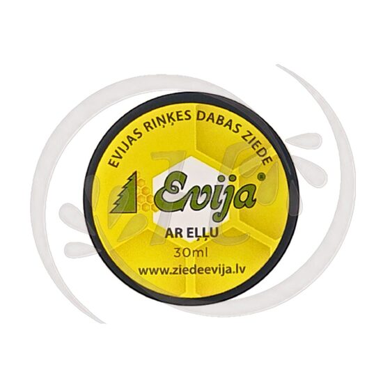 VEGETARIAN OINTMENT ''EVIJA'' WITH NORTHERN OLIVE OIL, 30ml
